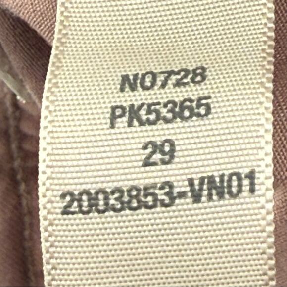 Madewell Pull-On Paperbag Jean Shorts Garment-Dyed Edition Vintage Petal Size 29 - Picture 11 of 11